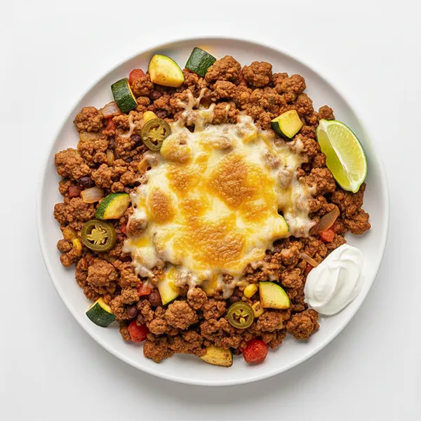 Mexican Zucchini & Beef Skillet